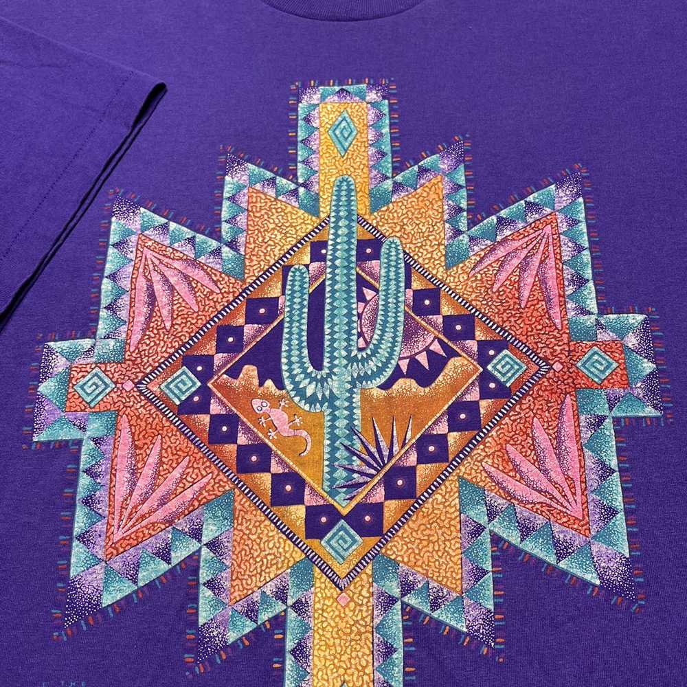 Vintage Vintage 90s Arizona Purple Southwestern C… - image 5