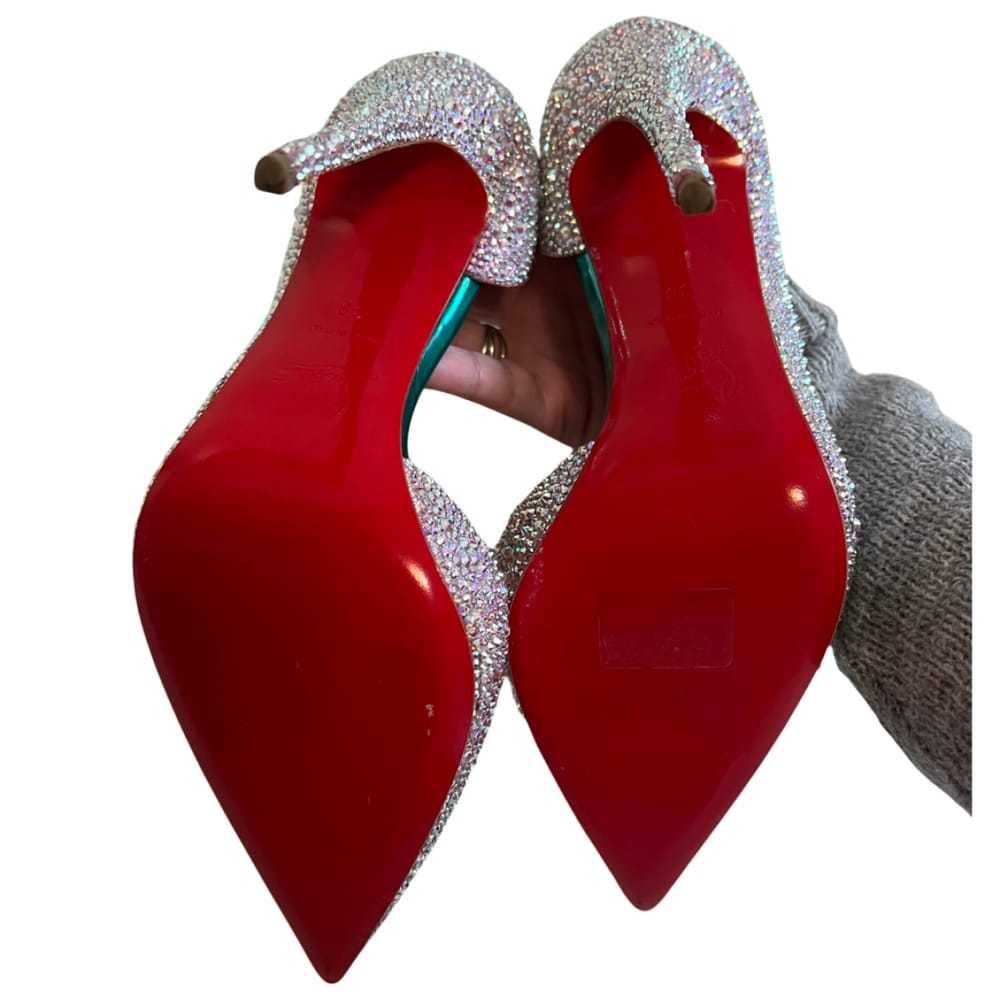 Christian Louboutin Iriza glitter heels - image 7