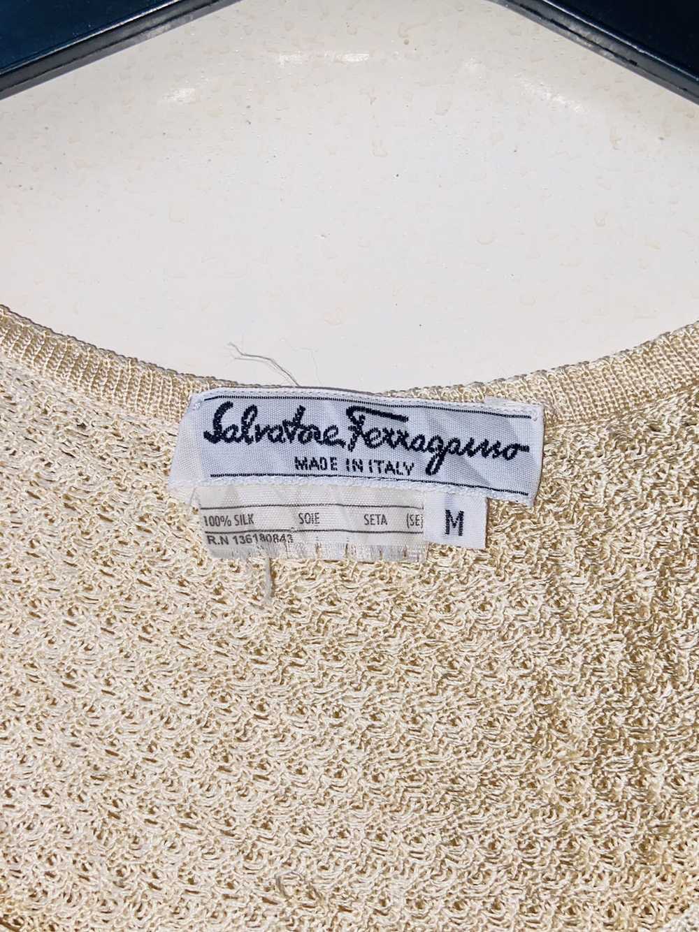 Salvatore Ferragamo SALVATORE FERRAGAMO Knitted T… - image 4