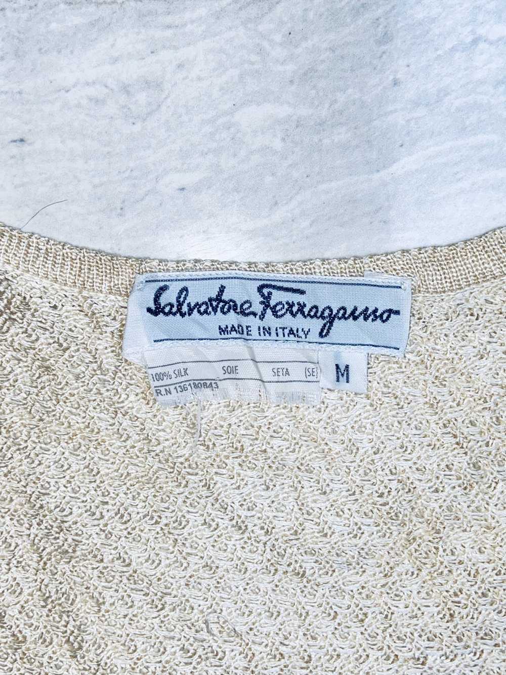 Salvatore Ferragamo SALVATORE FERRAGAMO Knitted T… - image 9