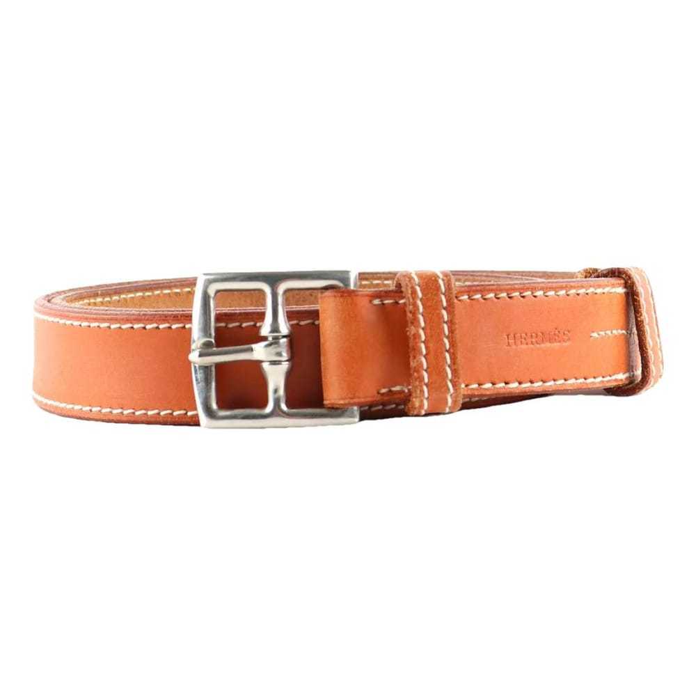 Hermès Etrivière leather belt - image 1