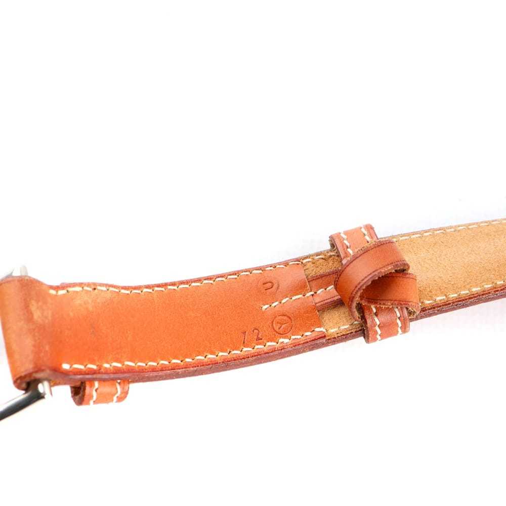 Hermès Etrivière leather belt - image 5