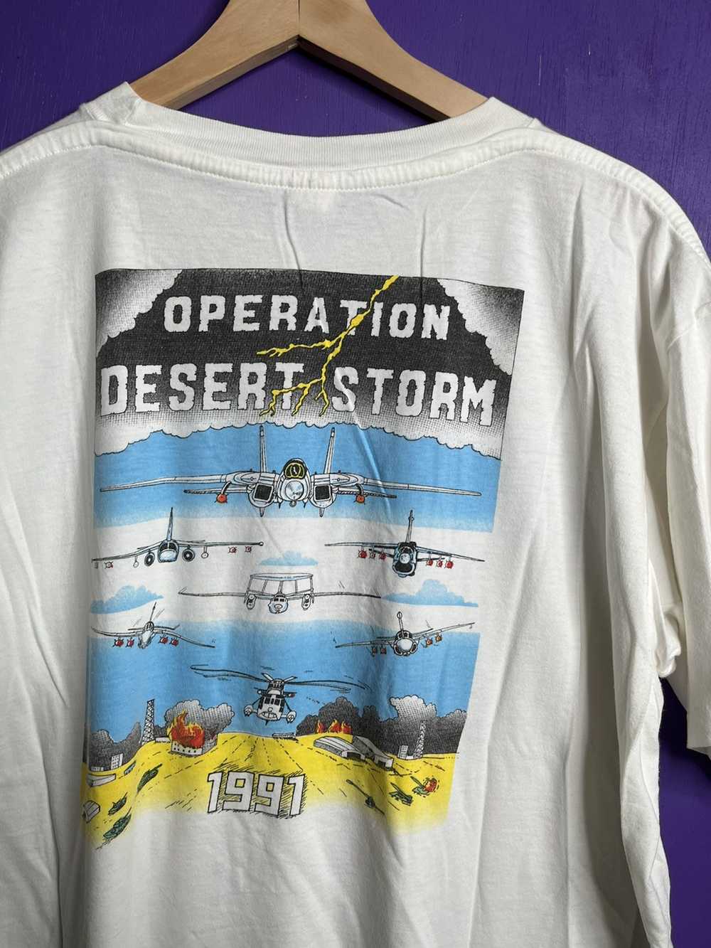Military × Vintage Vintage 1991 Desert storm JFK … - image 3