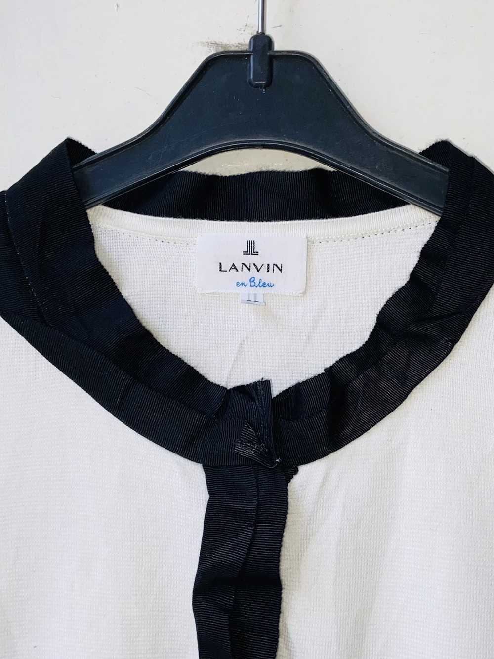 Designer × Lanvin LANVIN EN BLEU White Cardigan - image 4
