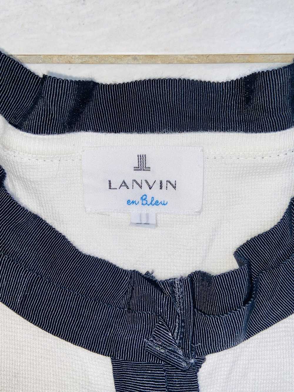 Designer × Lanvin LANVIN EN BLEU White Cardigan - image 9