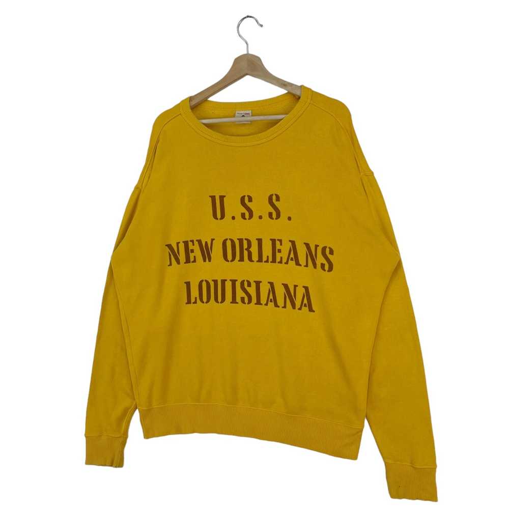 Military × Vintage 90’s USS New Orleans Sweatshirt - image 2