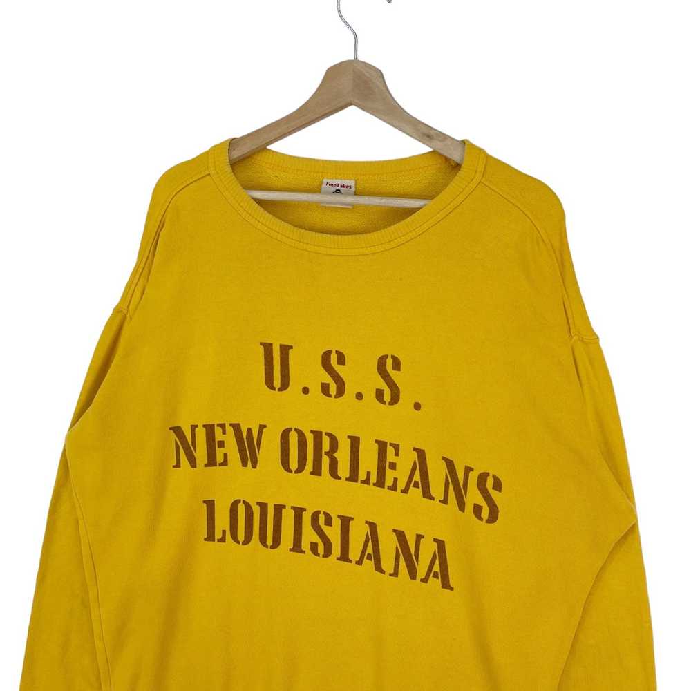 Military × Vintage 90’s USS New Orleans Sweatshirt - image 4