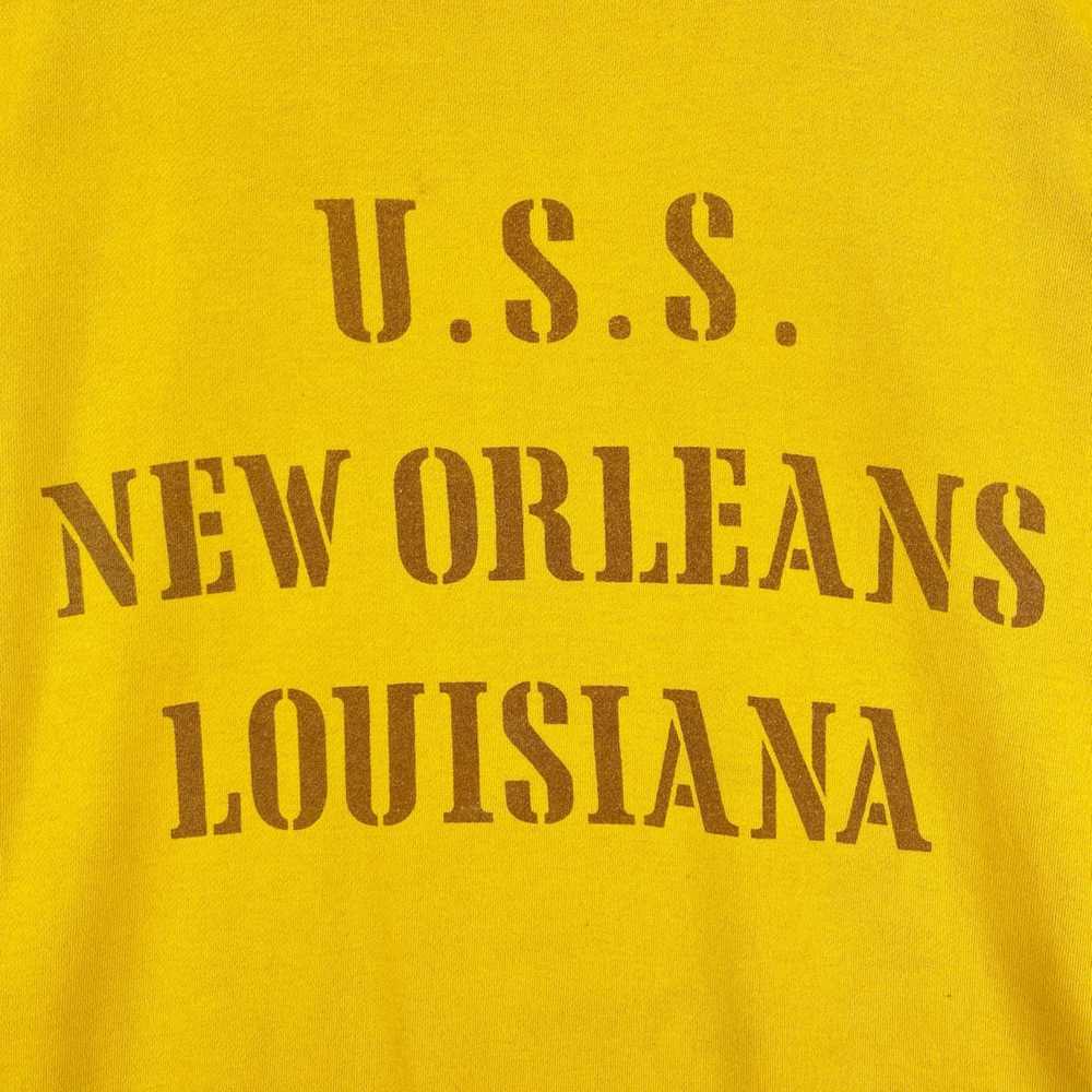 Military × Vintage 90’s USS New Orleans Sweatshirt - image 6