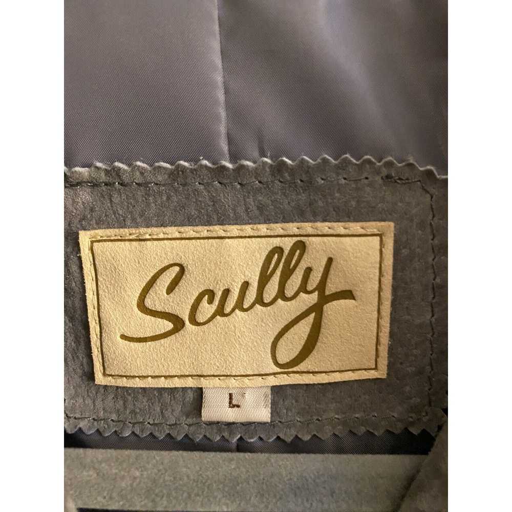 Scully Leather × Skully SCULLY Gray Western Vinta… - image 4