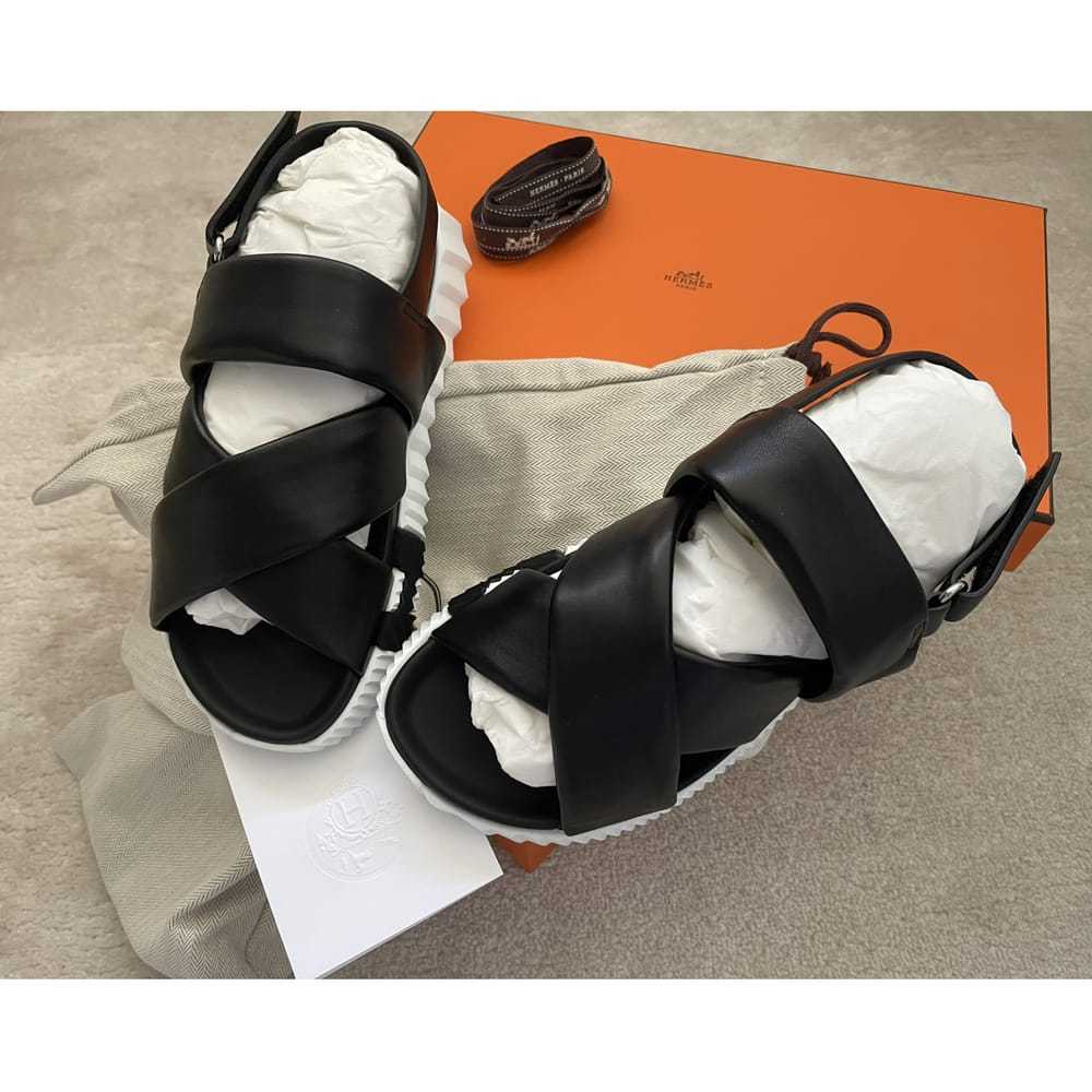 Hermès Electric leather sandal - image 4