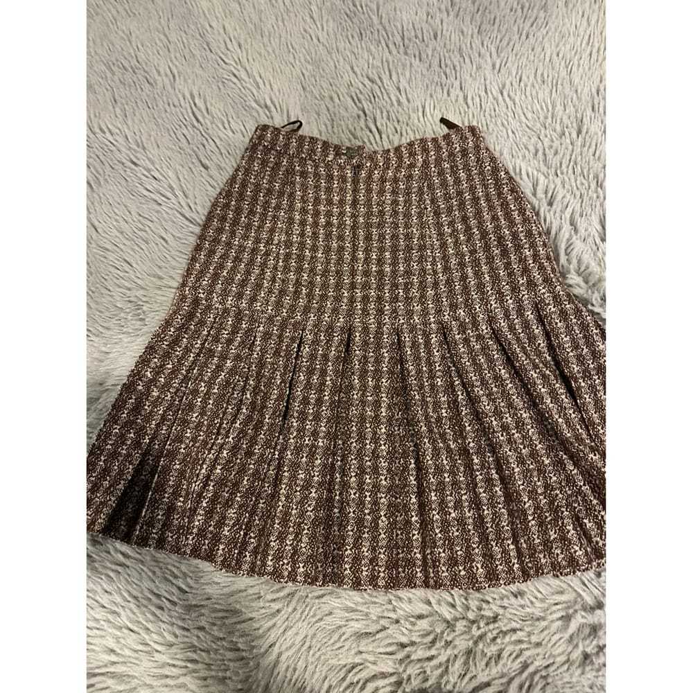 Chanel Wool mini skirt - image 5