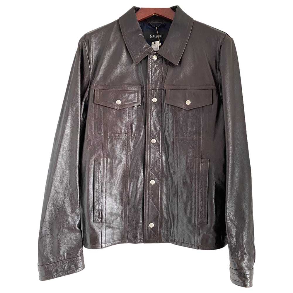 Gucci Leather jacket - image 1