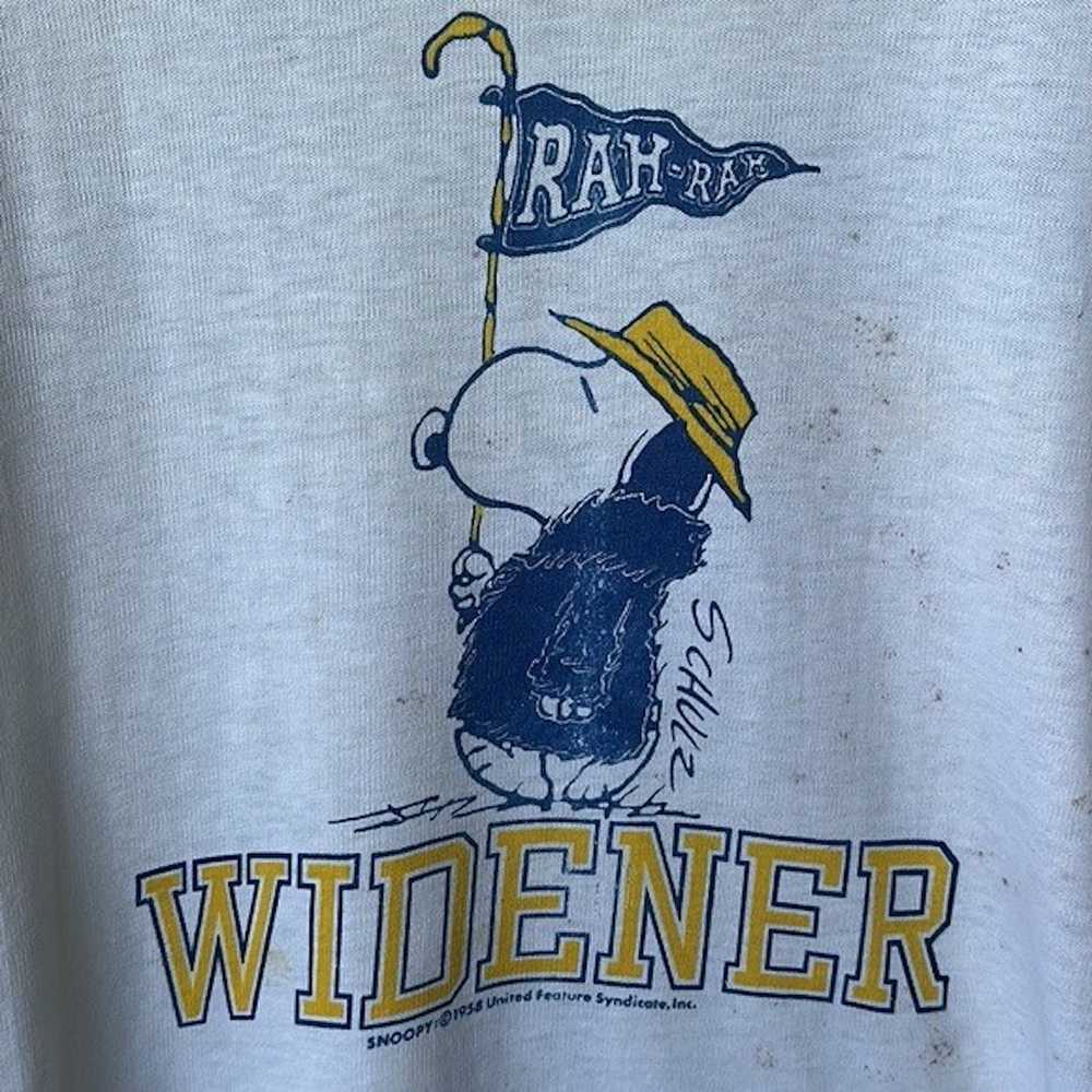 Streetwear × Vintage VTG 1958 SNOOPY WIDENER GRAP… - image 2