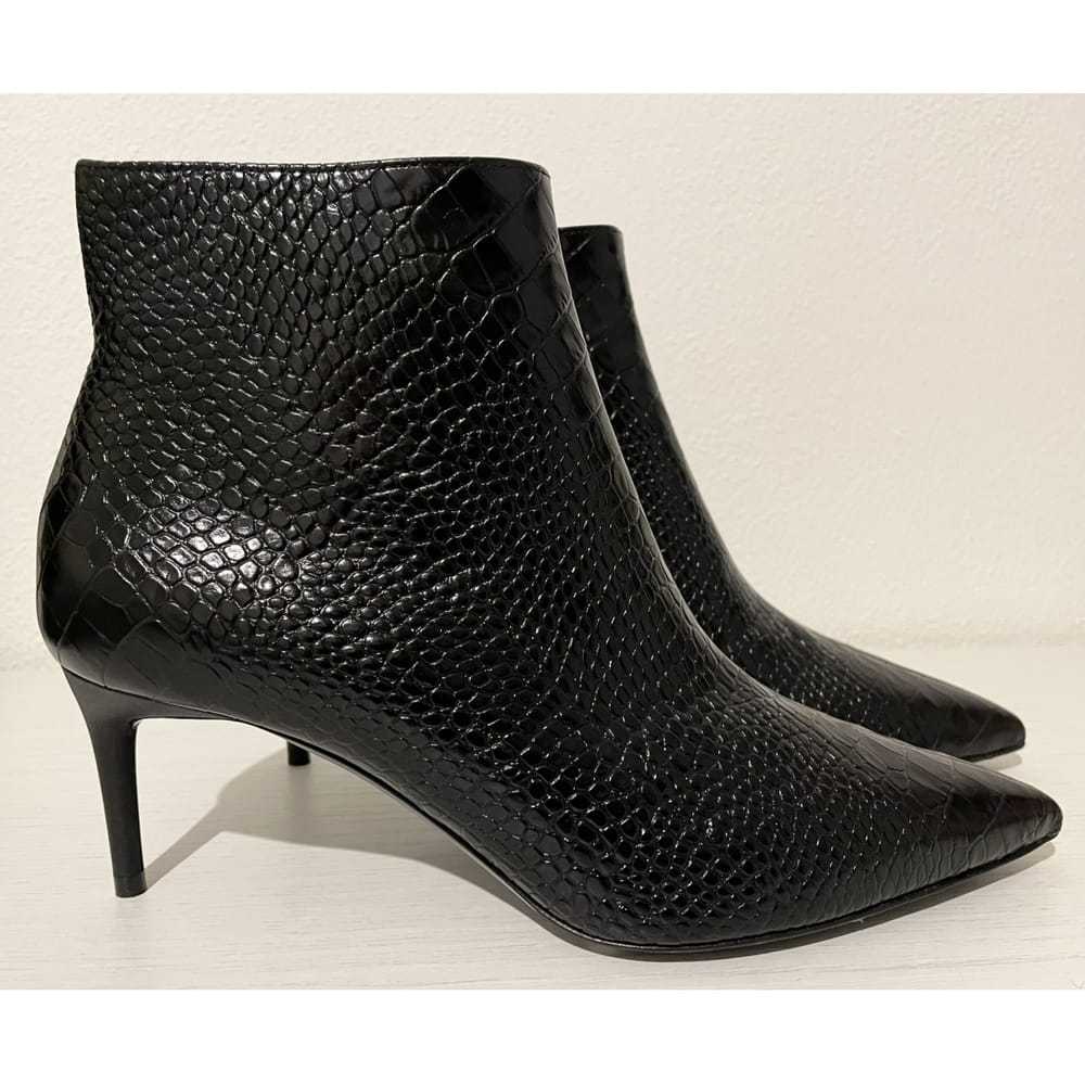 Max Mara Leather ankle boots - image 7