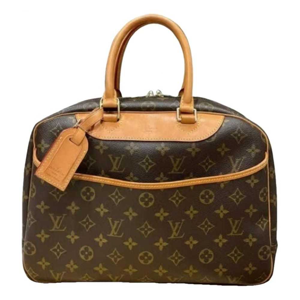 Louis Vuitton Deauville leather travel bag - image 1