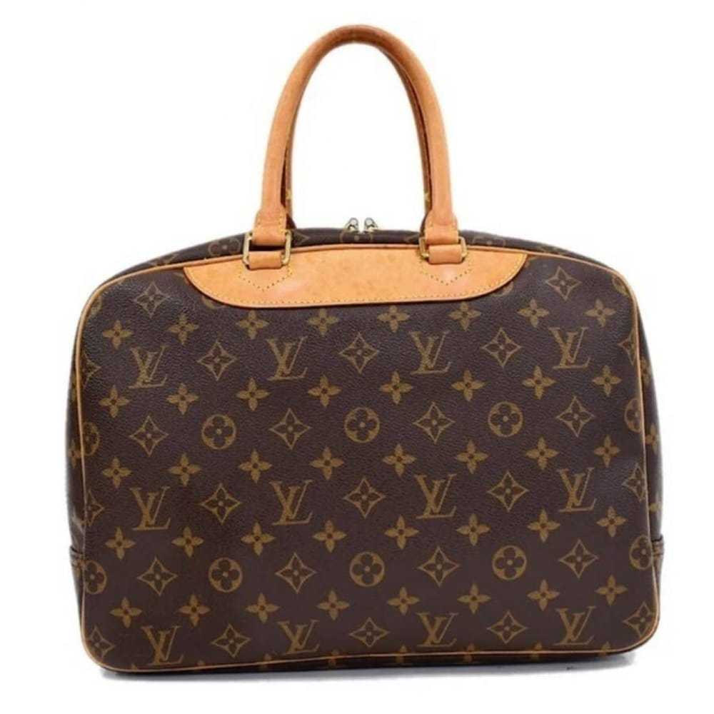 Louis Vuitton Deauville leather travel bag - image 5