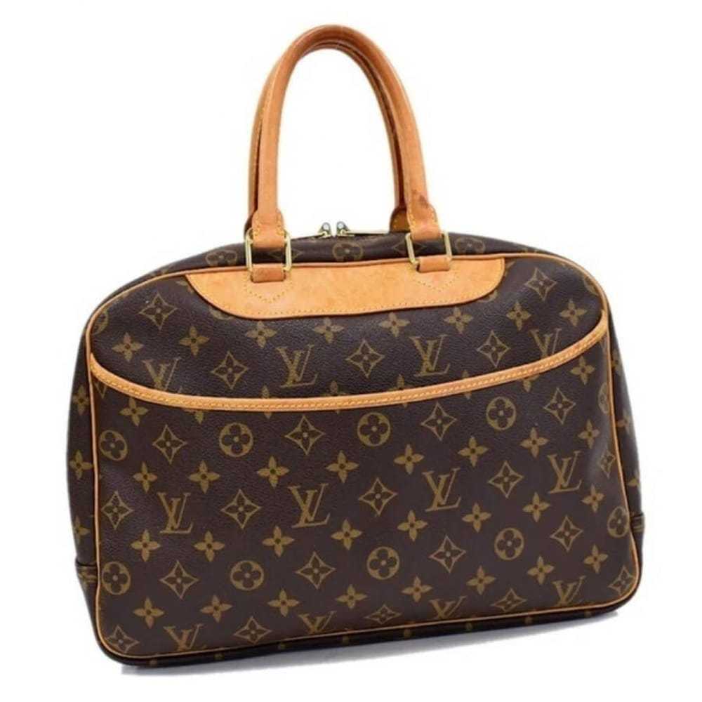 Louis Vuitton Deauville leather travel bag - image 8