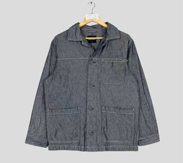 Uniqlo × Vintage Vintage UNIQLO Indigo Denim Chor… - image 1