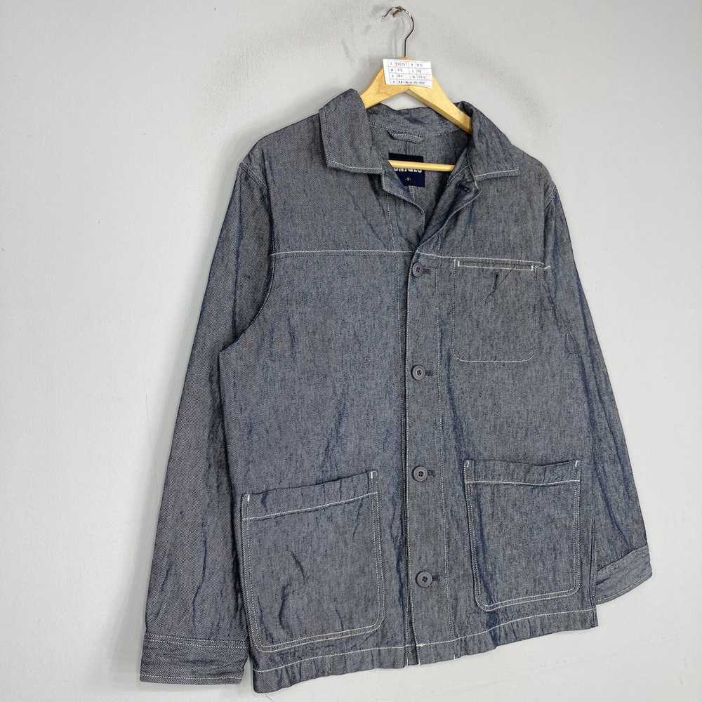 Uniqlo × Vintage Vintage UNIQLO Indigo Denim Chor… - image 2