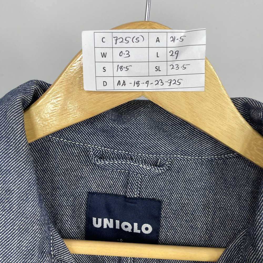 Uniqlo × Vintage Vintage UNIQLO Indigo Denim Chor… - image 4