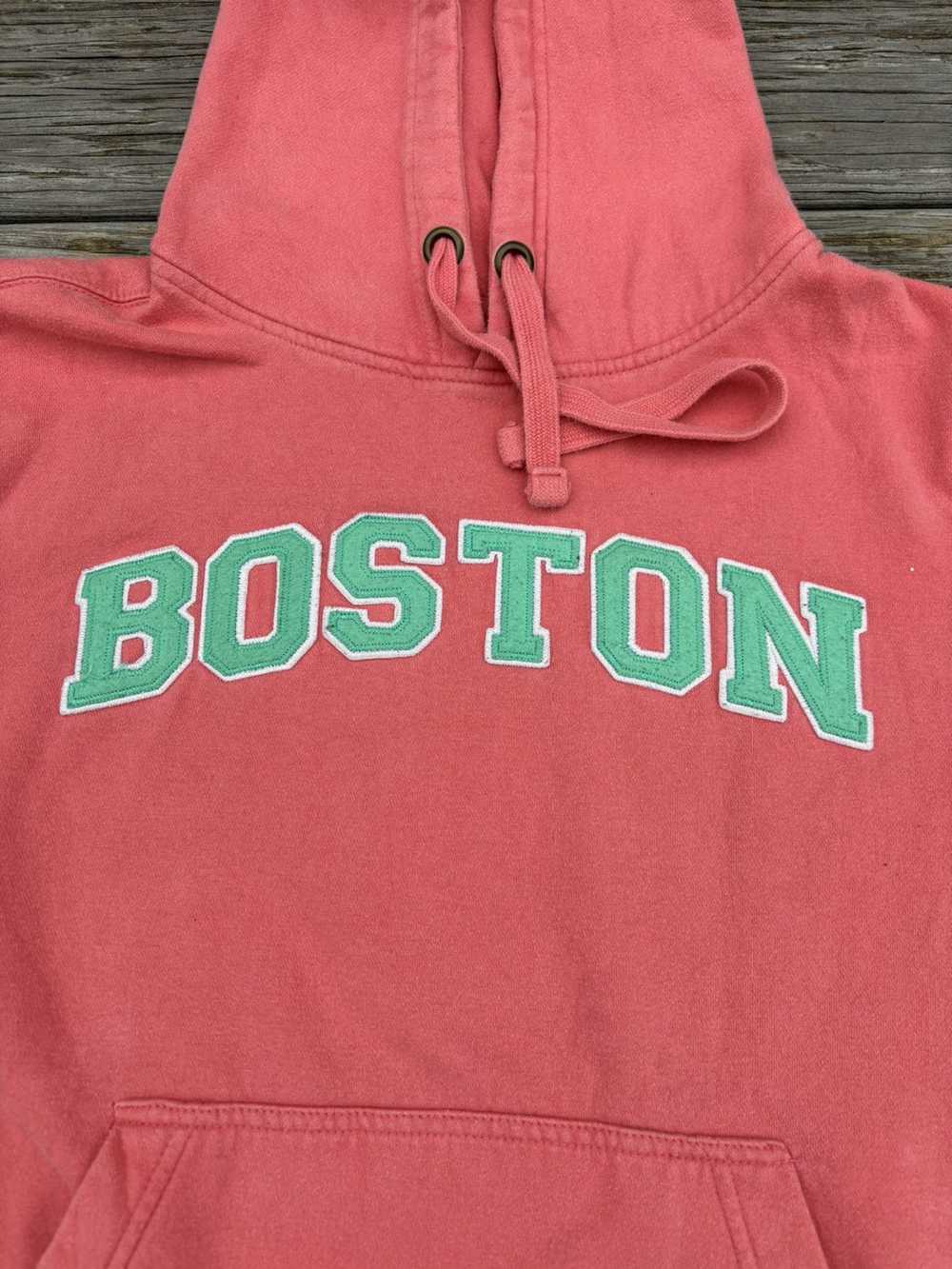 American College × Vintage Grey whale Boston hood… - image 2