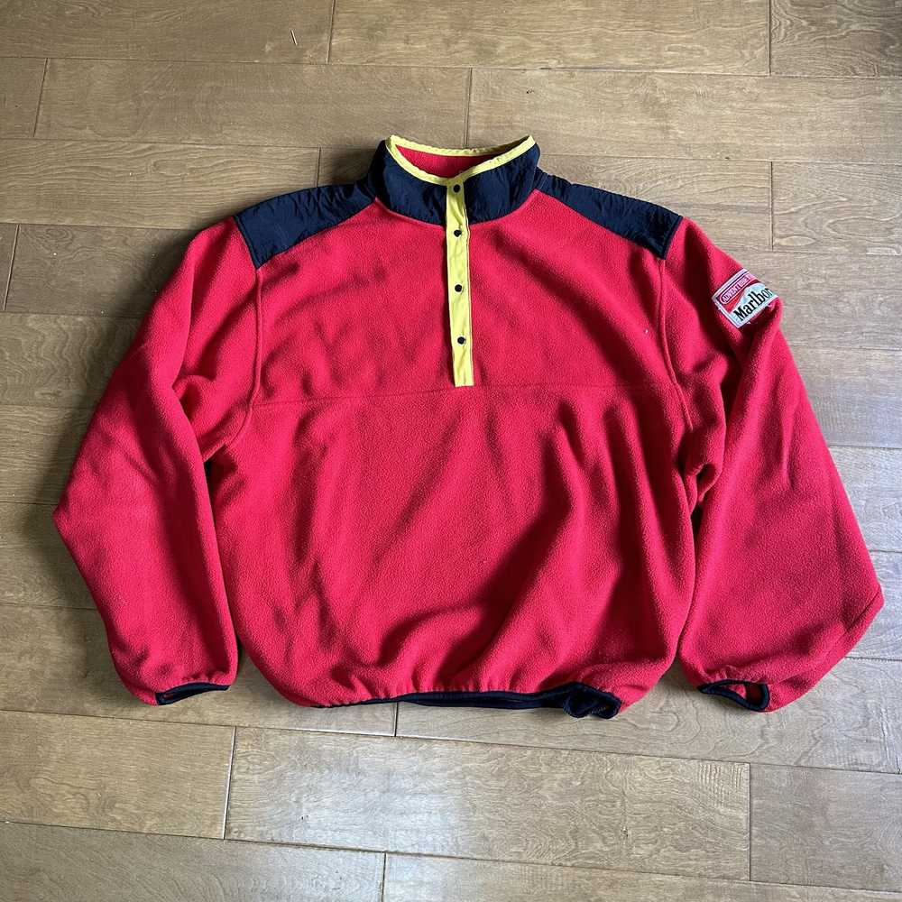 Marlboro × Vintage Vintage marlboro Racing fleece - image 1