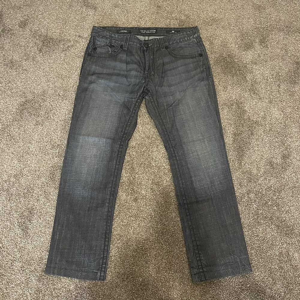 Affliction affliction 36 x 32 jeans. - image 1