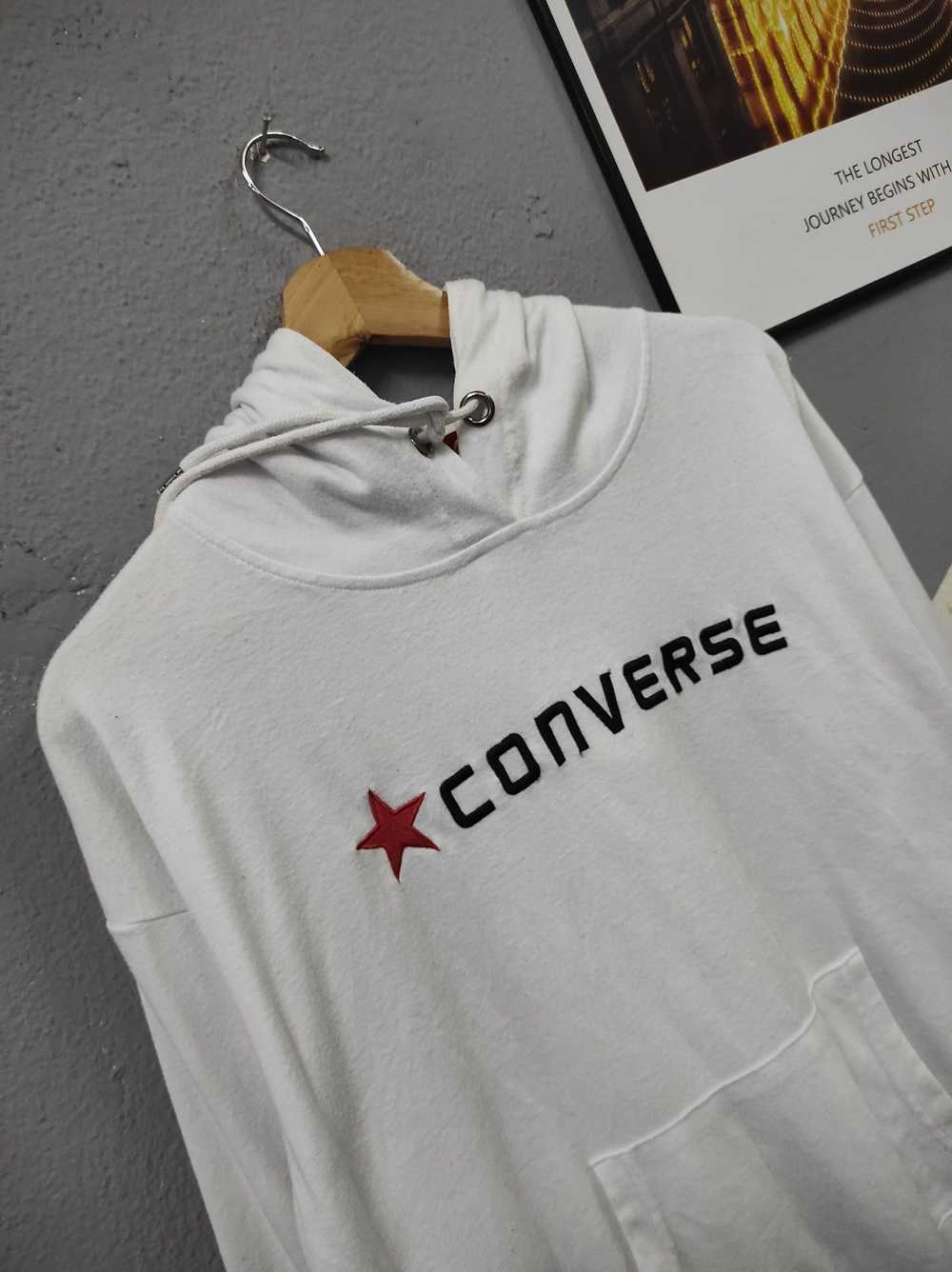 Converse × Streetwear CONVERSE BIG LOGO HOODIE - image 3
