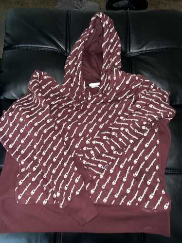 Champion Maroon Champion Reverse-weave hoodie - image 1