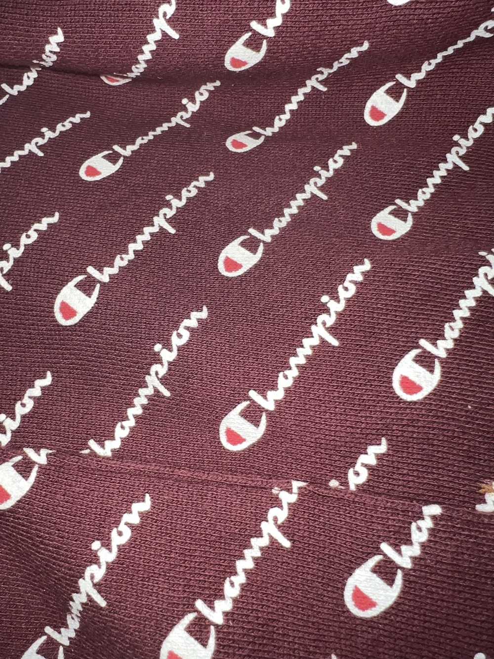 Champion Maroon Champion Reverse-weave hoodie - image 2