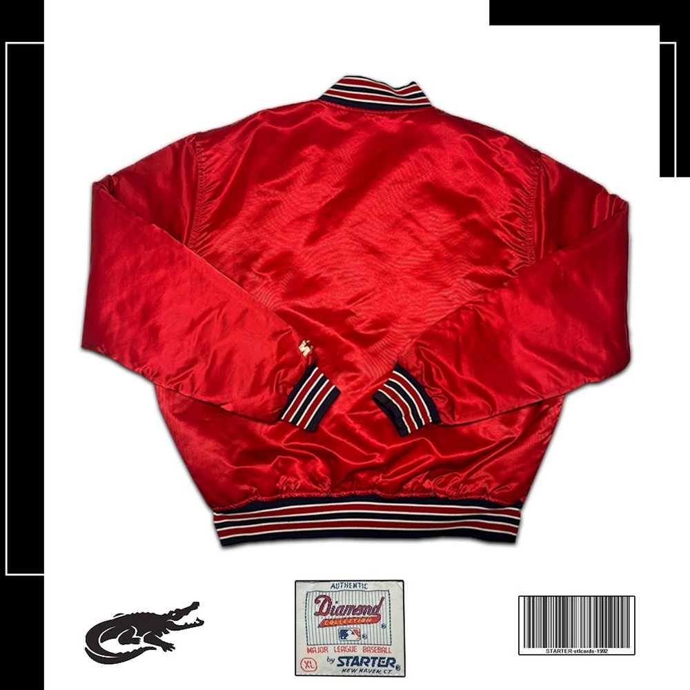 Starter STARTER | 1992 ST. LOUIS CARDINALS BOMBER - image 2