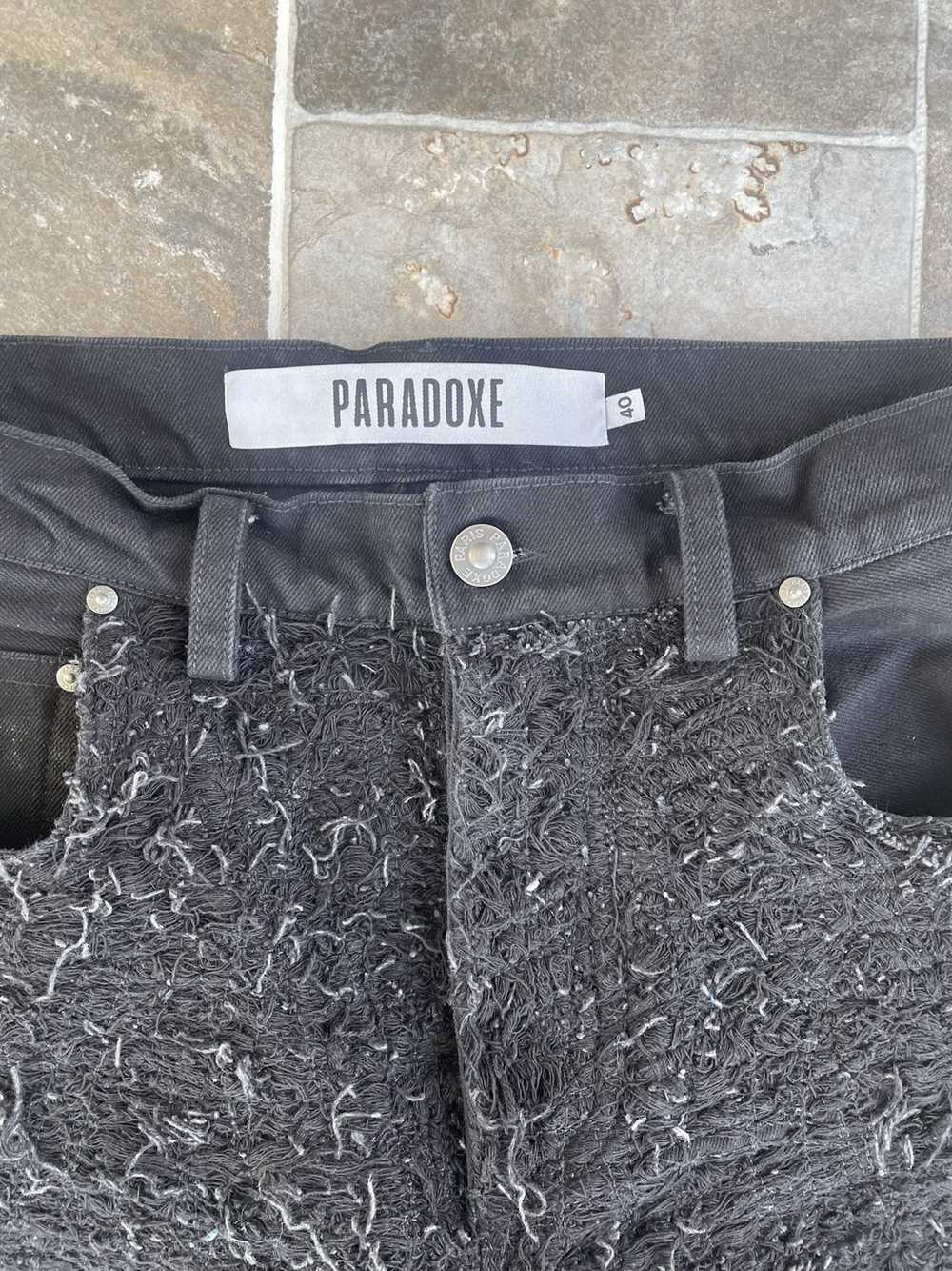 Designer × Other Paradoxe Paris Black Bush Denim - image 4