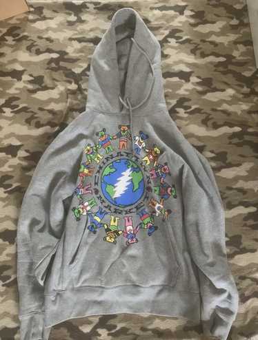 CHINATOWN MARKET x GRATEFUL DEAD CARNIVAL fashion TIE-DYE HOODIE