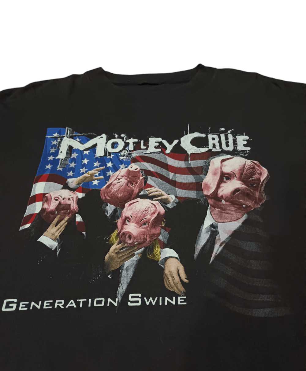 Band Tees × Rock T Shirt × Vintage Vtg Motley Cru… - image 2