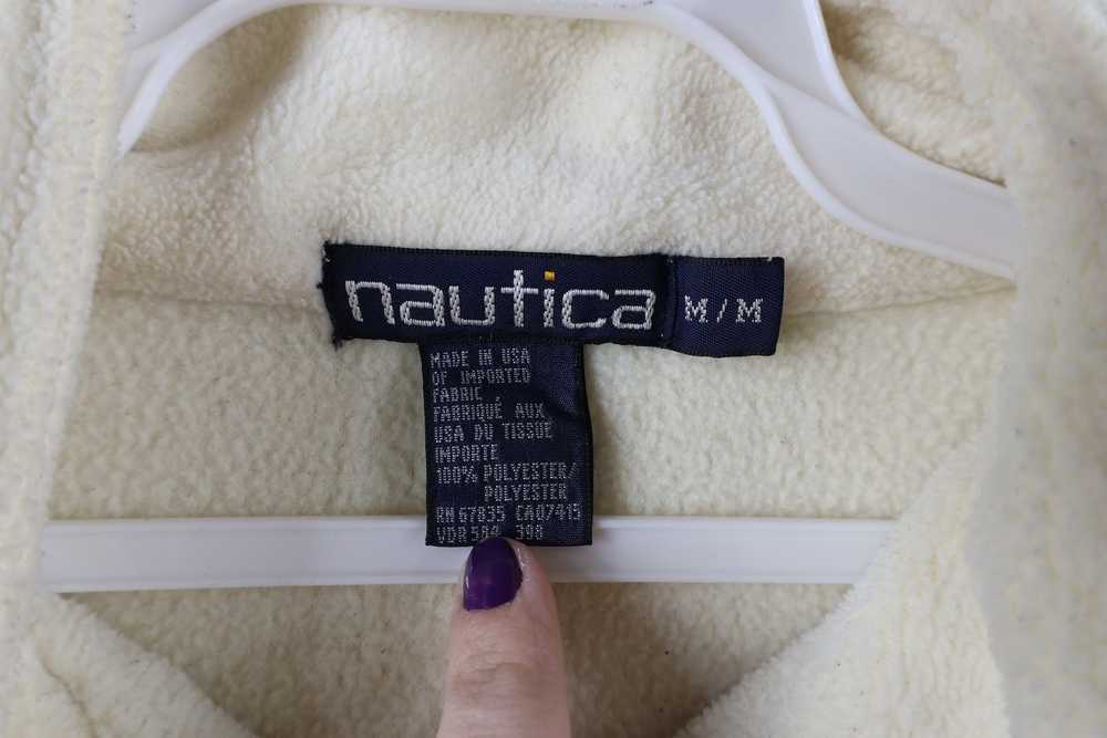 Nautica × Vintage Vintage 90s Nautica Out Half Zi… - image 9