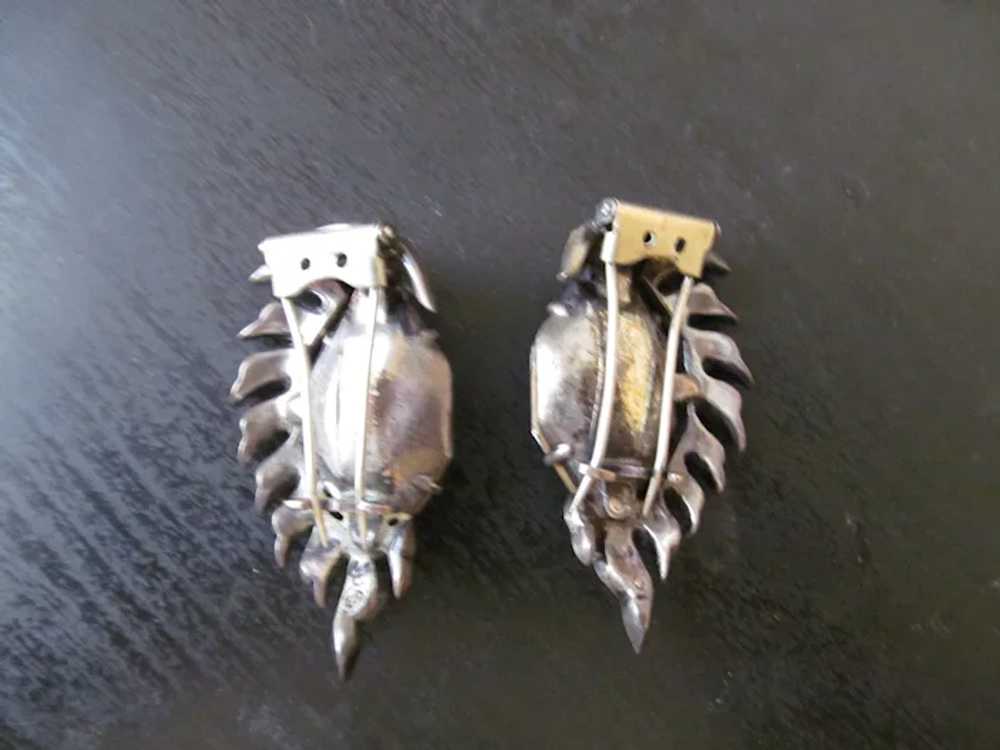 Beyond Amazing Sterling silver Pair of Eisenberg … - image 6