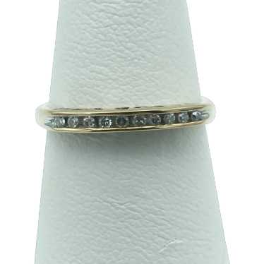 10K .10ctw Diamond "I Love You" Ring