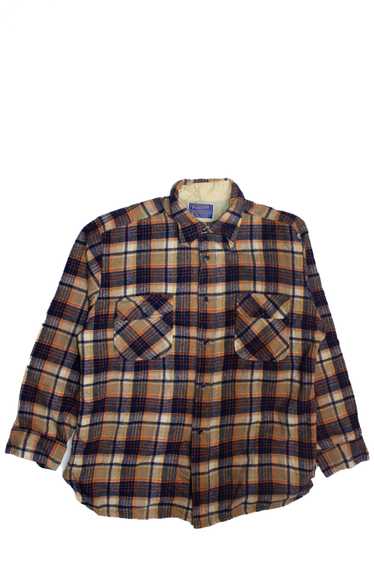 Vintage 90s Pendleton Lodge Flannel Button-Up Shir