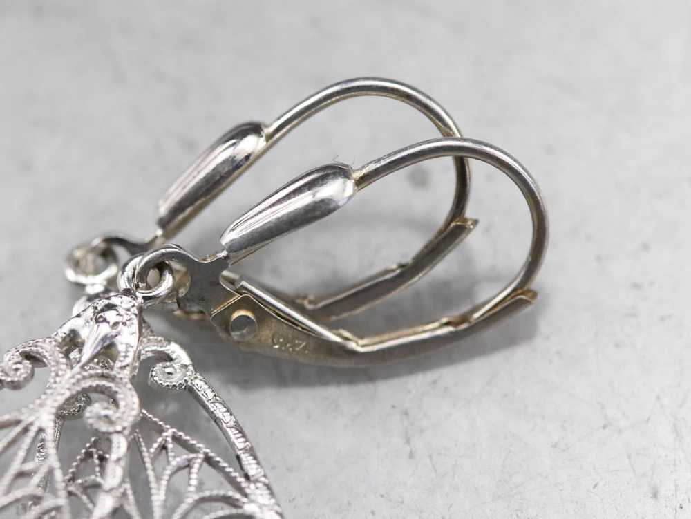Gorgeous Aquamarine Drop Earrings - image 4