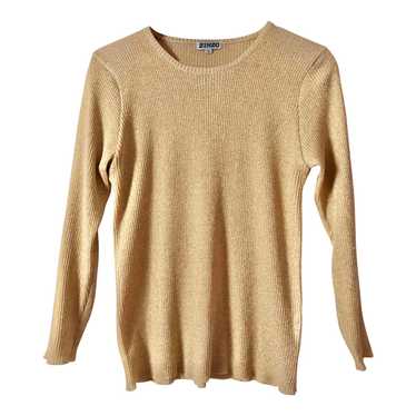 Fine ribbed sweater - Fine ribbed sweater with lo… - image 1