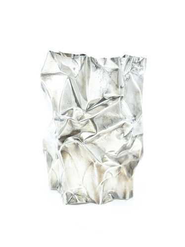 Sterling Silver Wrinkle Arm Cuff