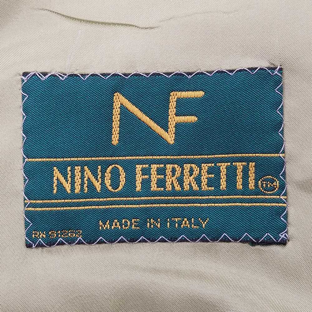 Nino Ferretti Men Olive 3 Piece Suit 44 - image 5