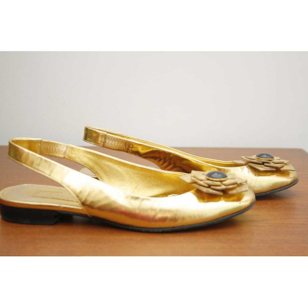 Loewe Leather ballet flats - image 3