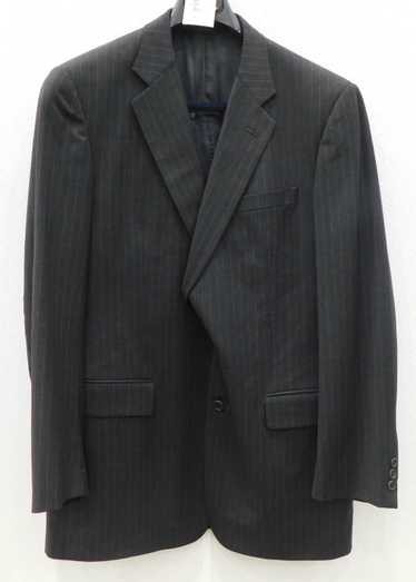 Brooks Brothers Gray Striped Blazer Men's Size 42L - image 1