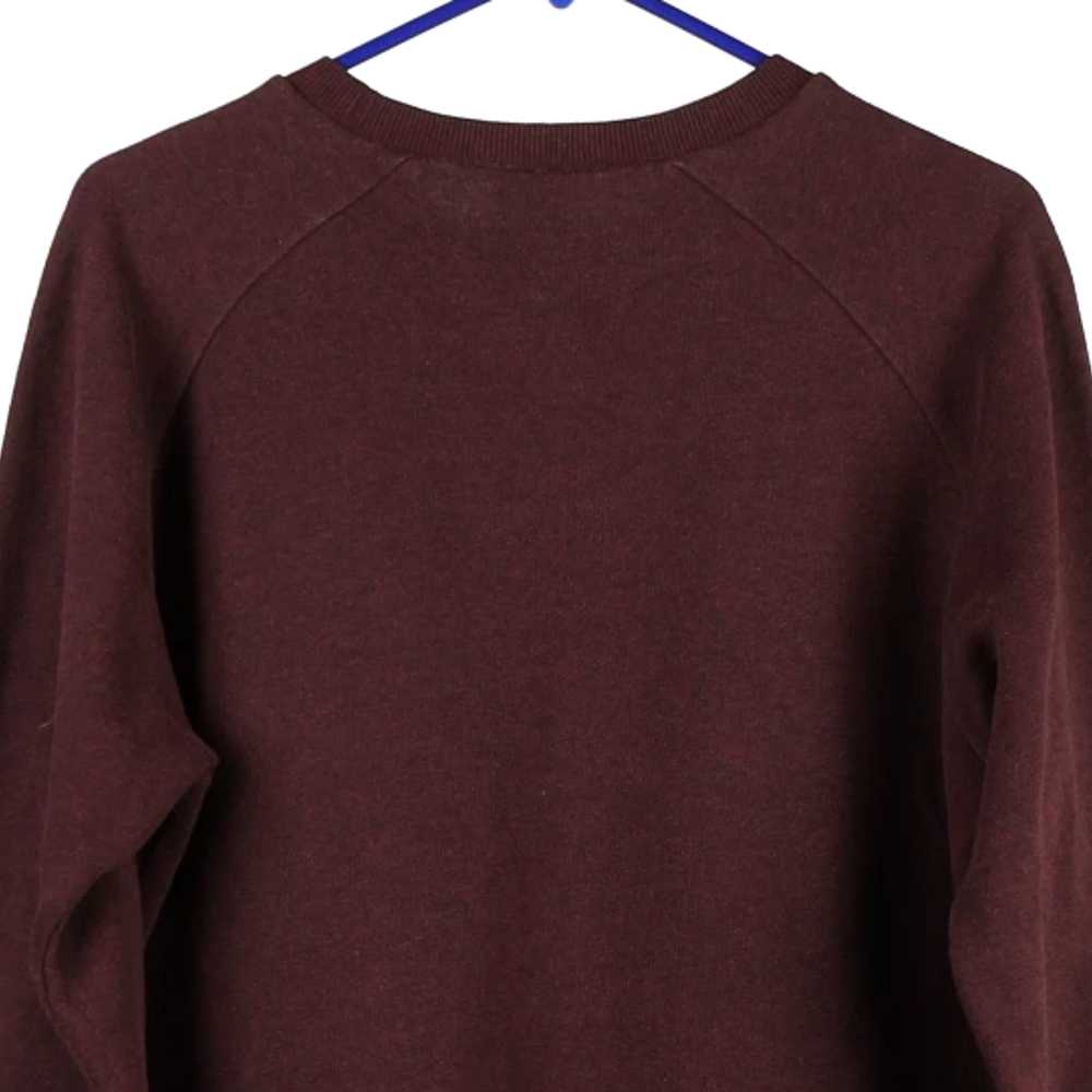 Carhartt Sweatshirt - Medium Burgundy Cotton Blend - image 5