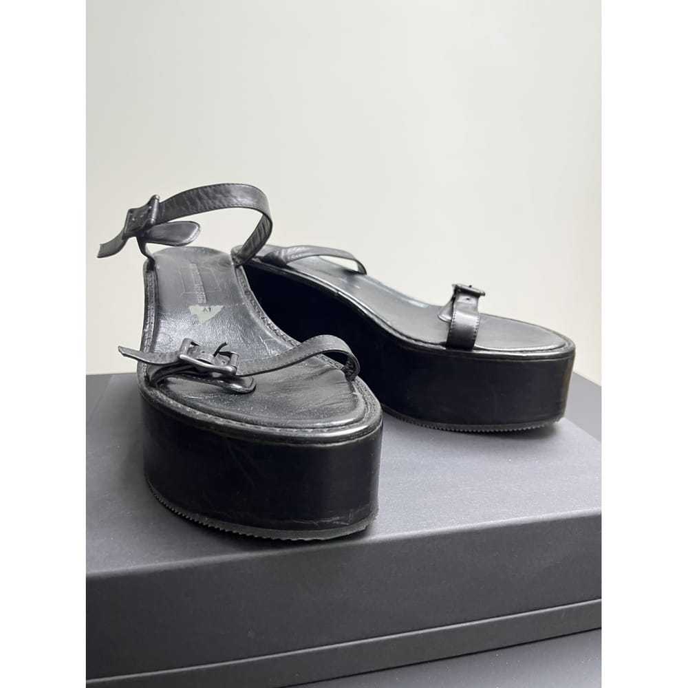 Ann Demeulemeester Leather sandal - image 3