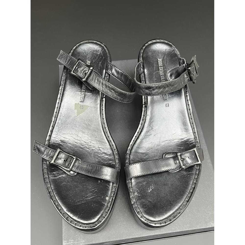 Ann Demeulemeester Leather sandal - image 7