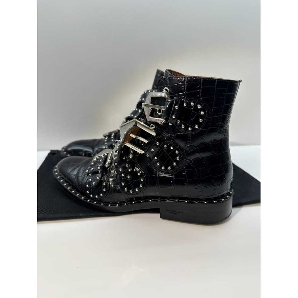 Givenchy Leather buckled boots - image 7