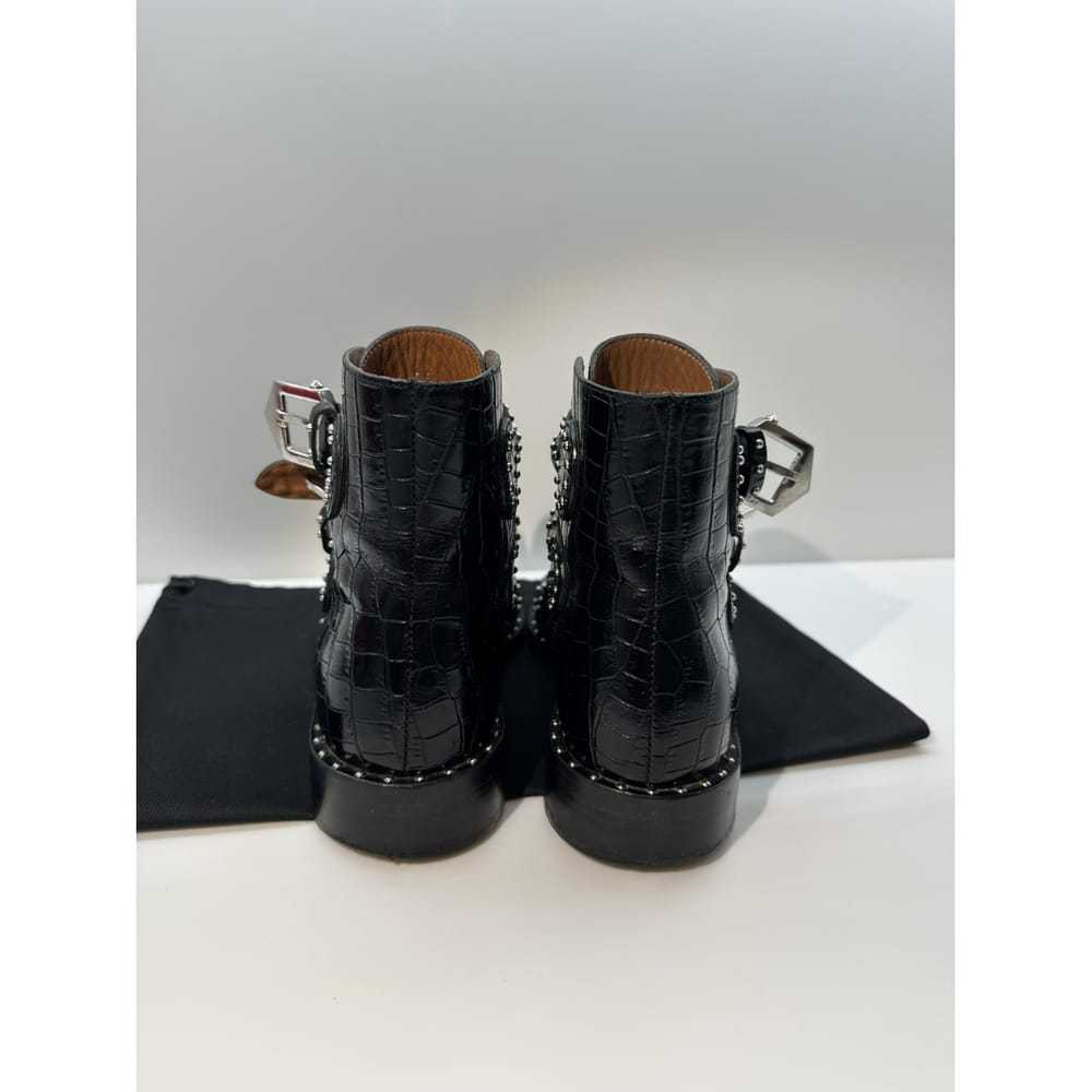 Givenchy Leather buckled boots - image 8
