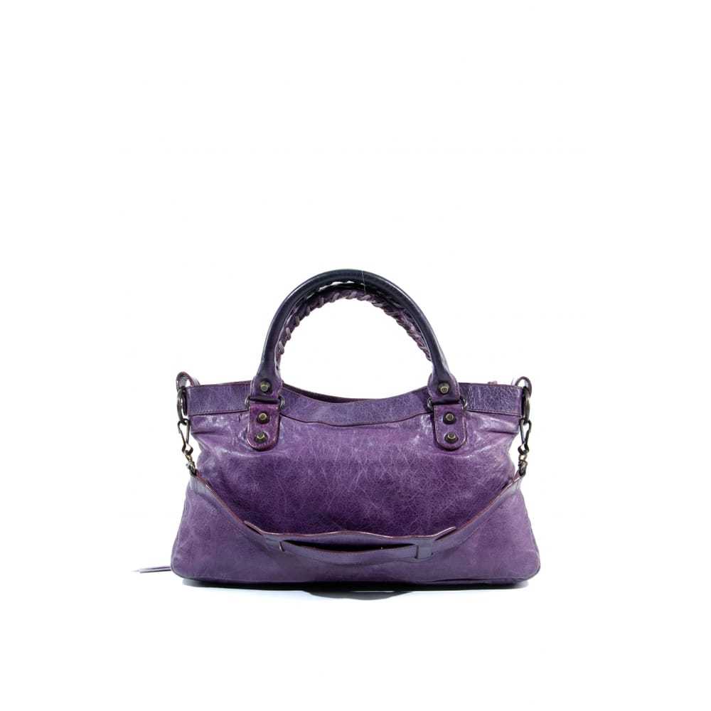 Balenciaga First leather handbag - image 4